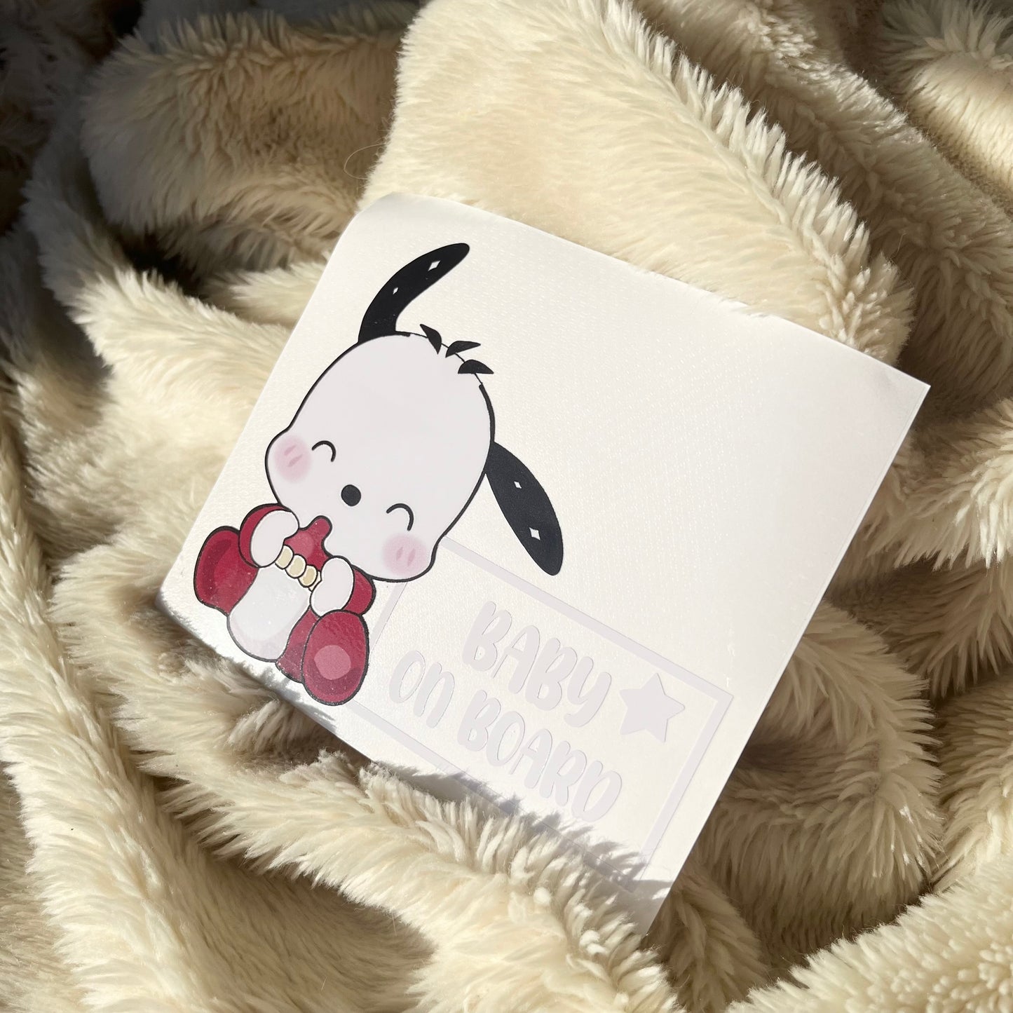 ‘Pochacco’ Baby on Board