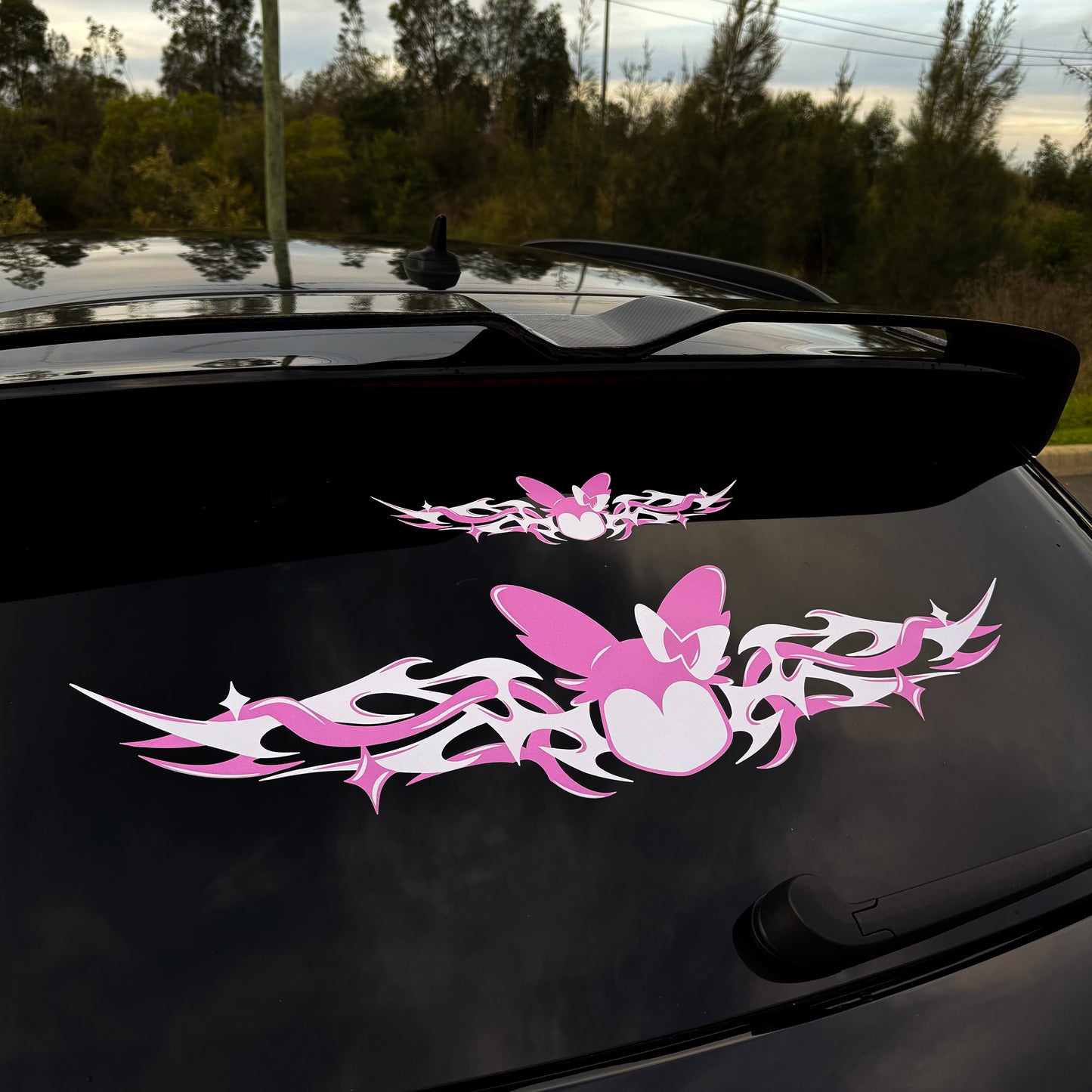 Cyber Fairy Dog Decal