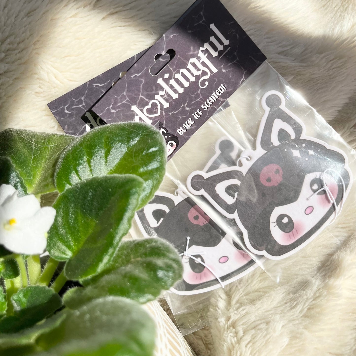 Fluffy Kuro Air Freshener