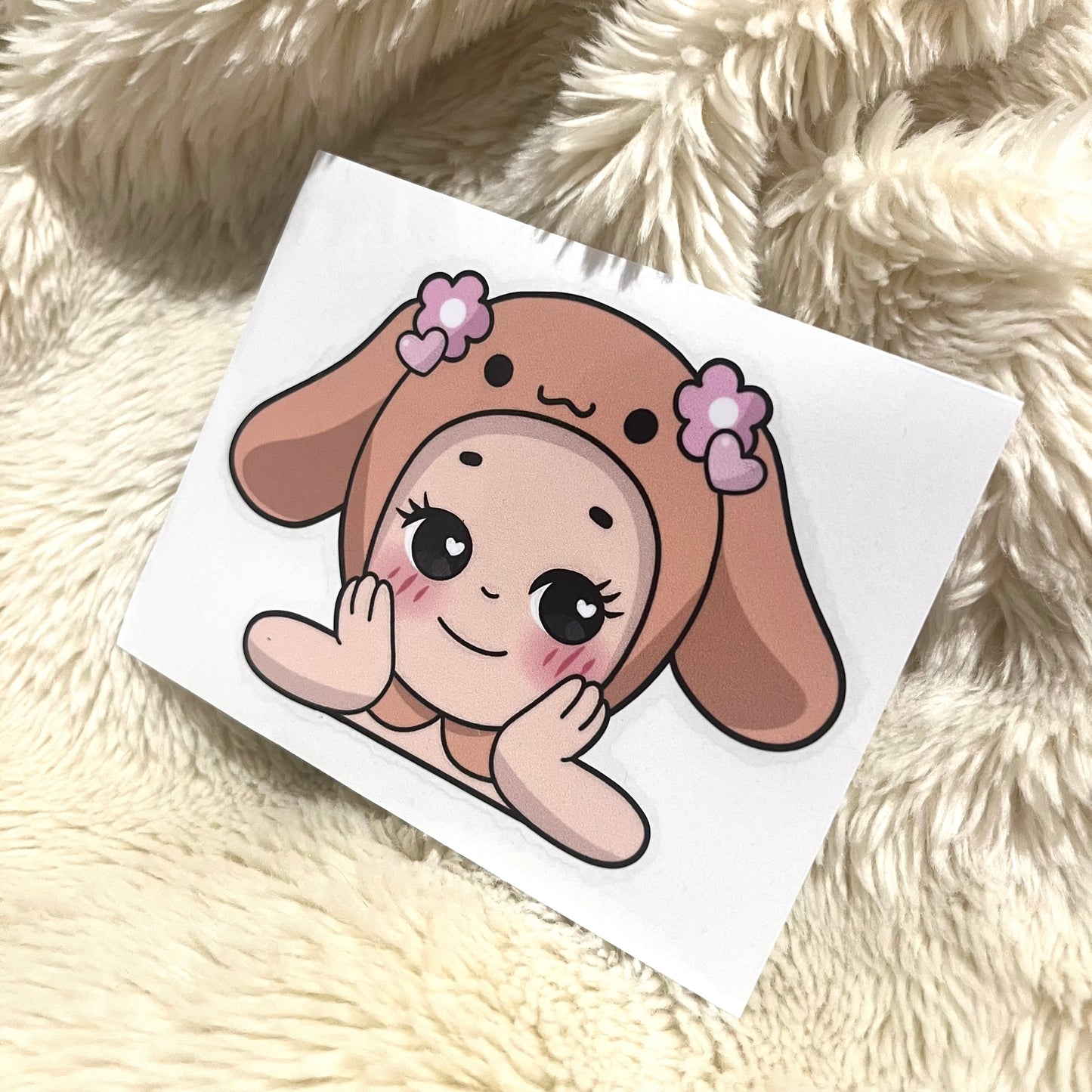 Mocha Angel Peeker