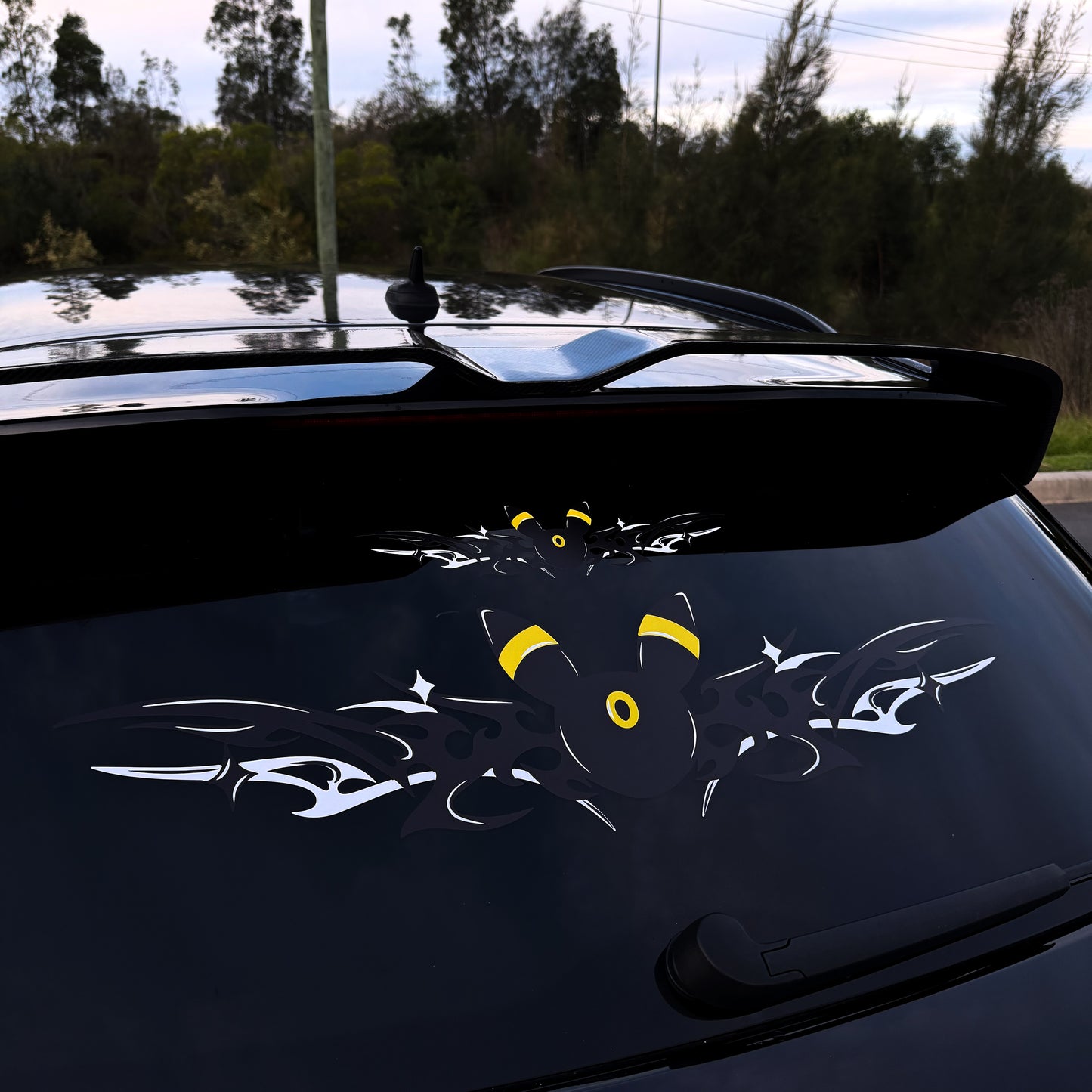 Cyber Shadow Dog Decal