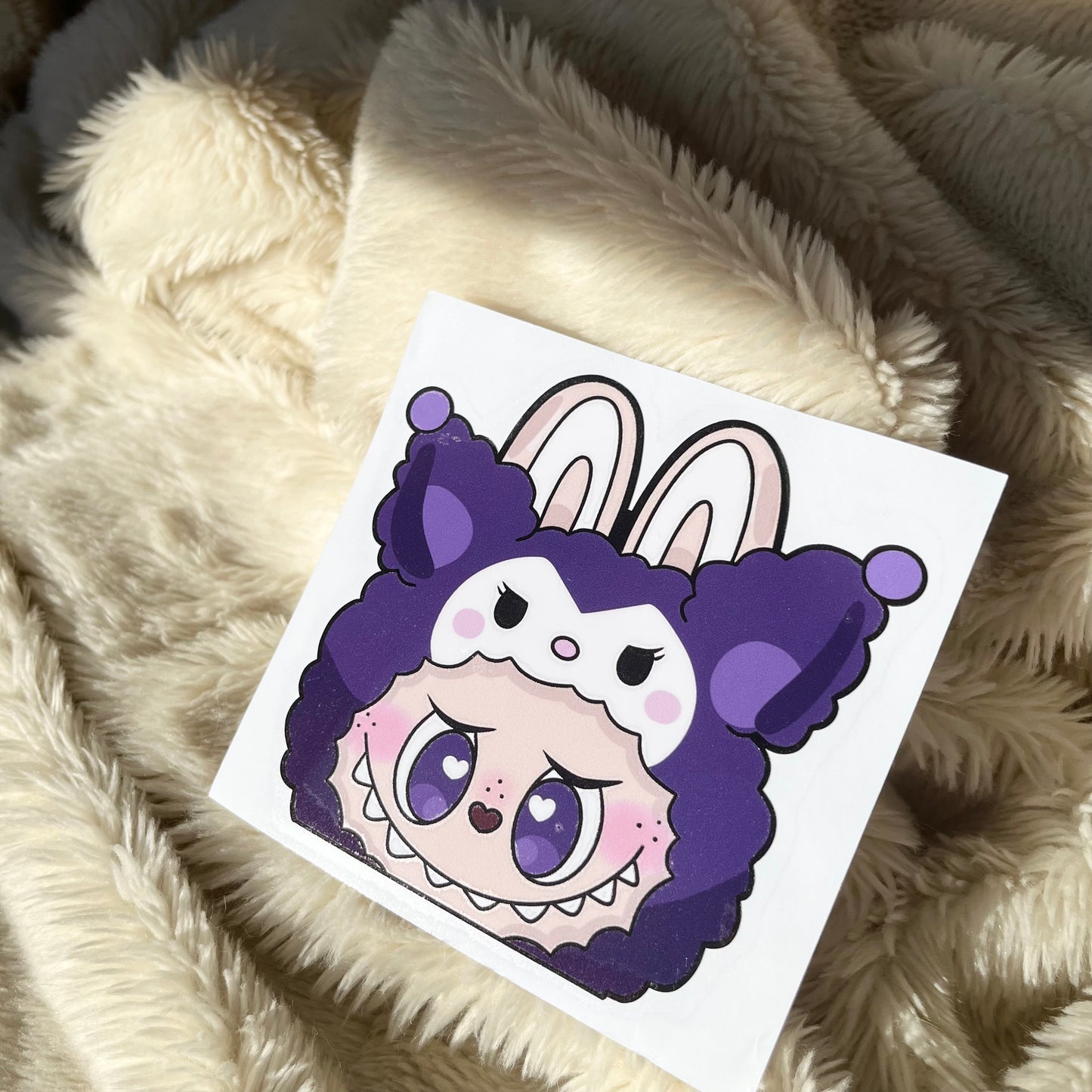 Kuromi Labubu Peeker