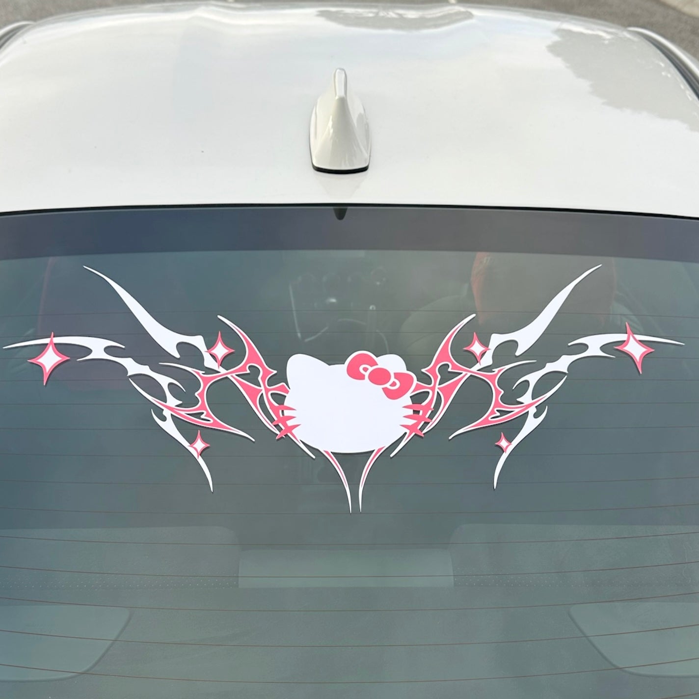 Cyber Hello Kitty Decal