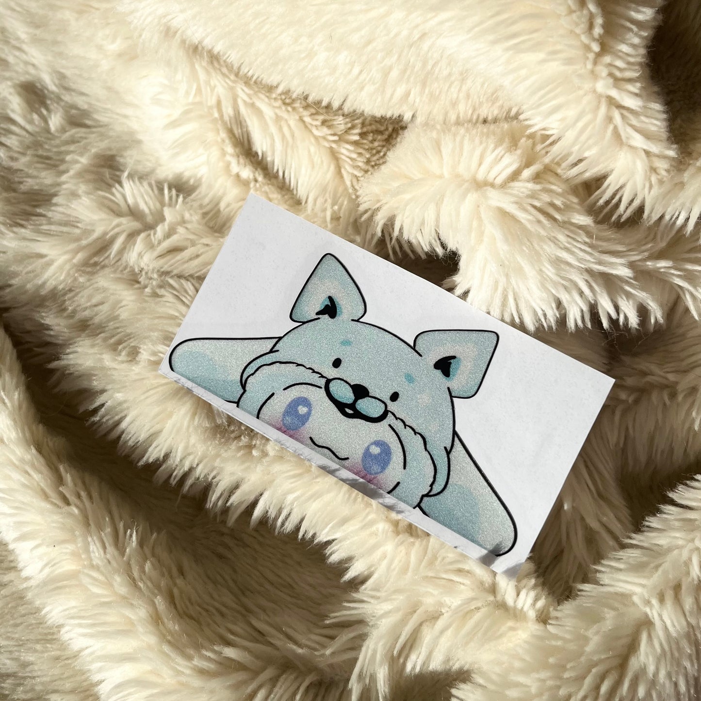 Fluffy Cinnamoroll Peeker