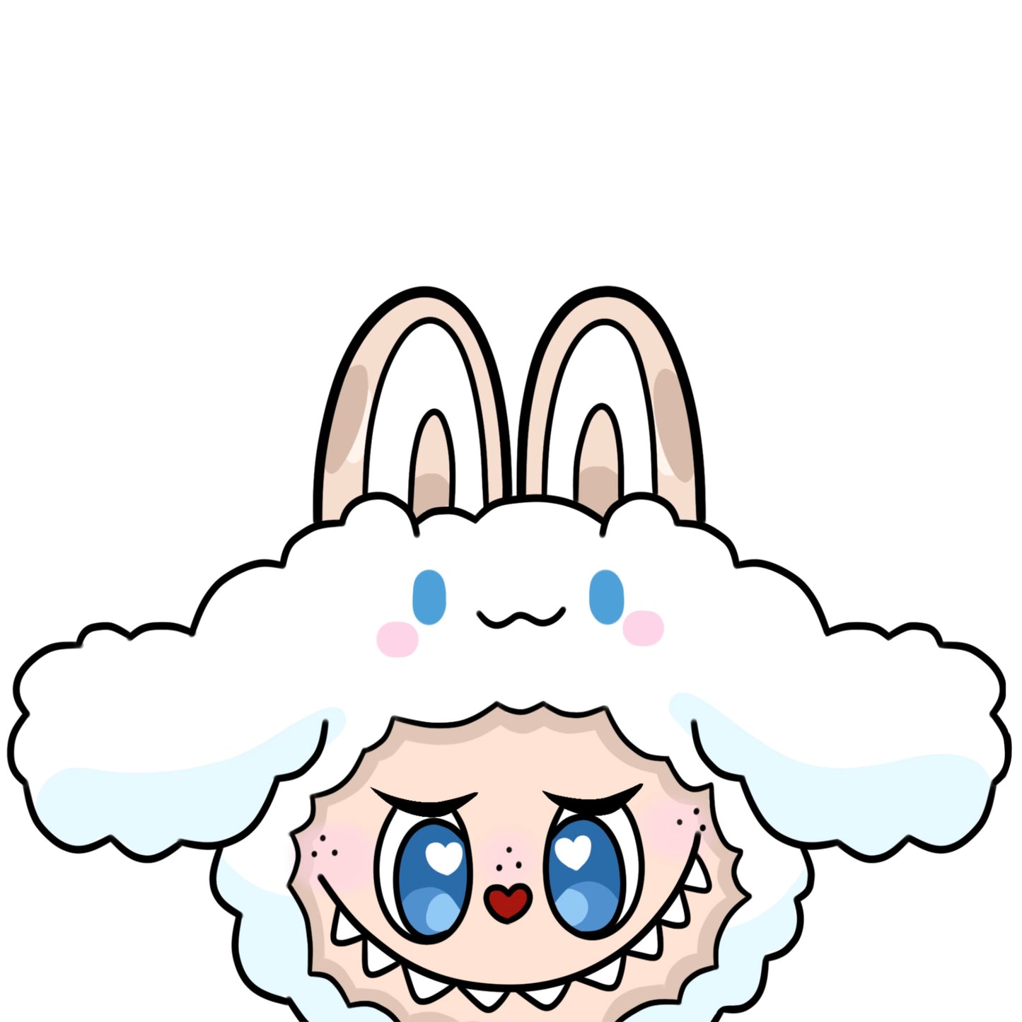 Cinnamoroll Labubu Peeker
