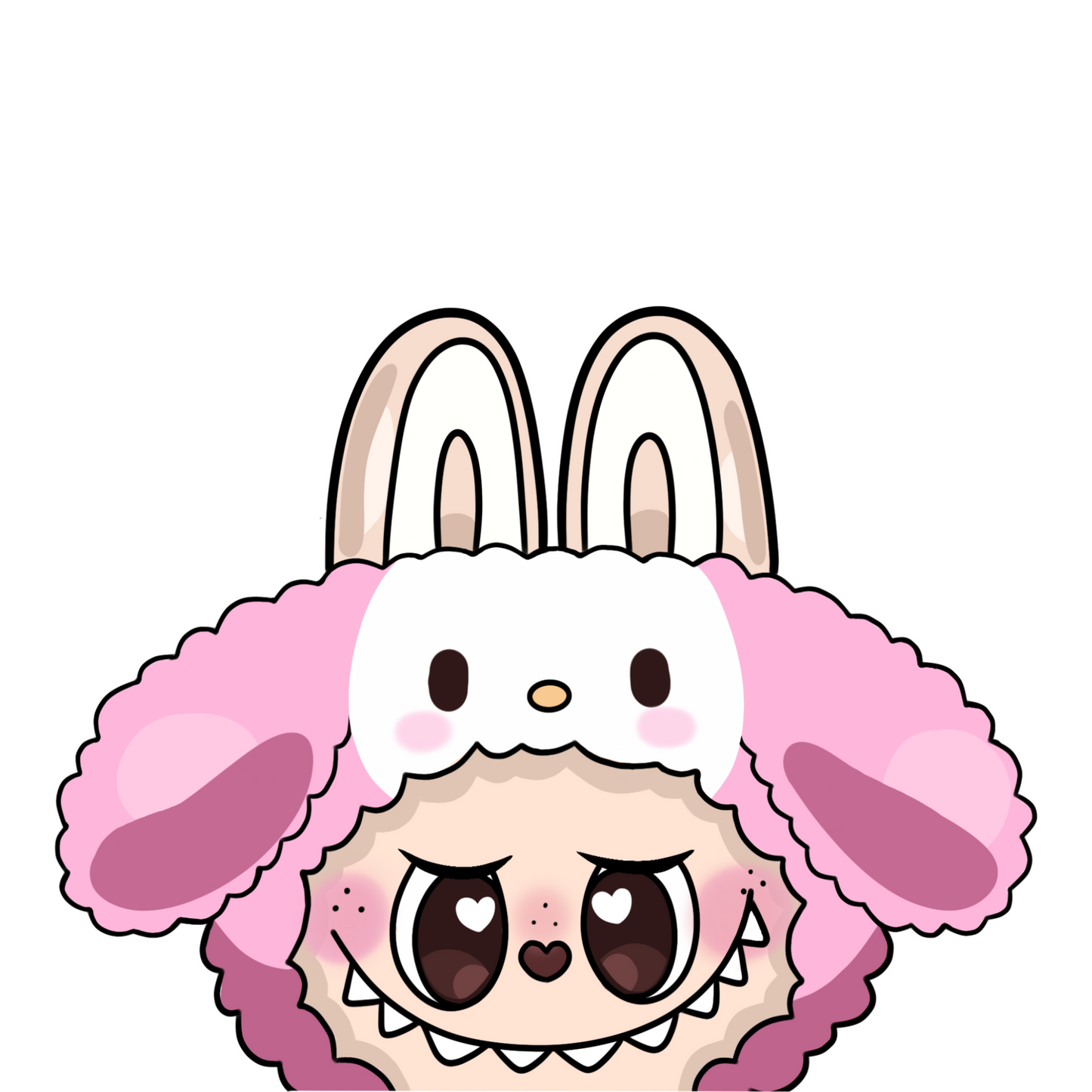 My Melody Labubu Peeker