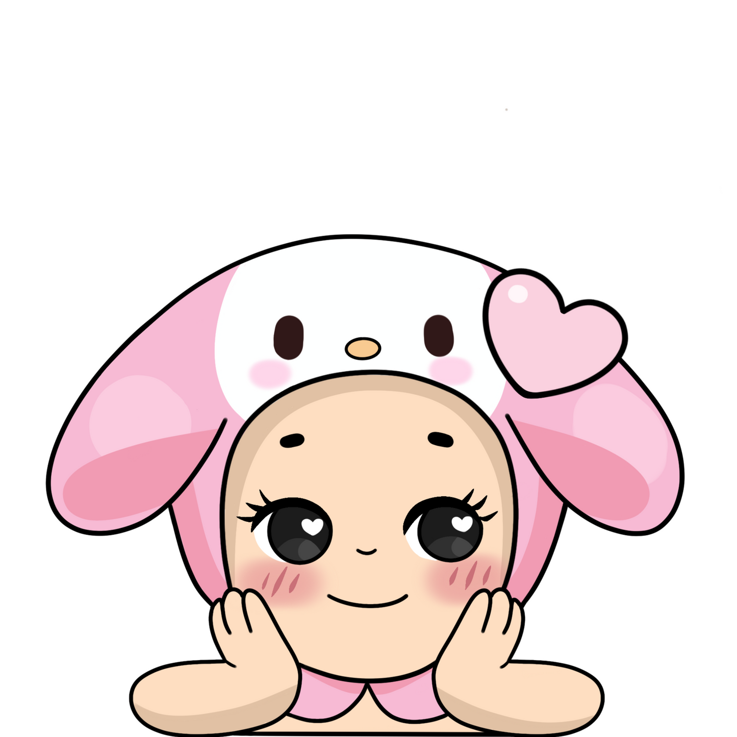 My Melody Angel Peeker