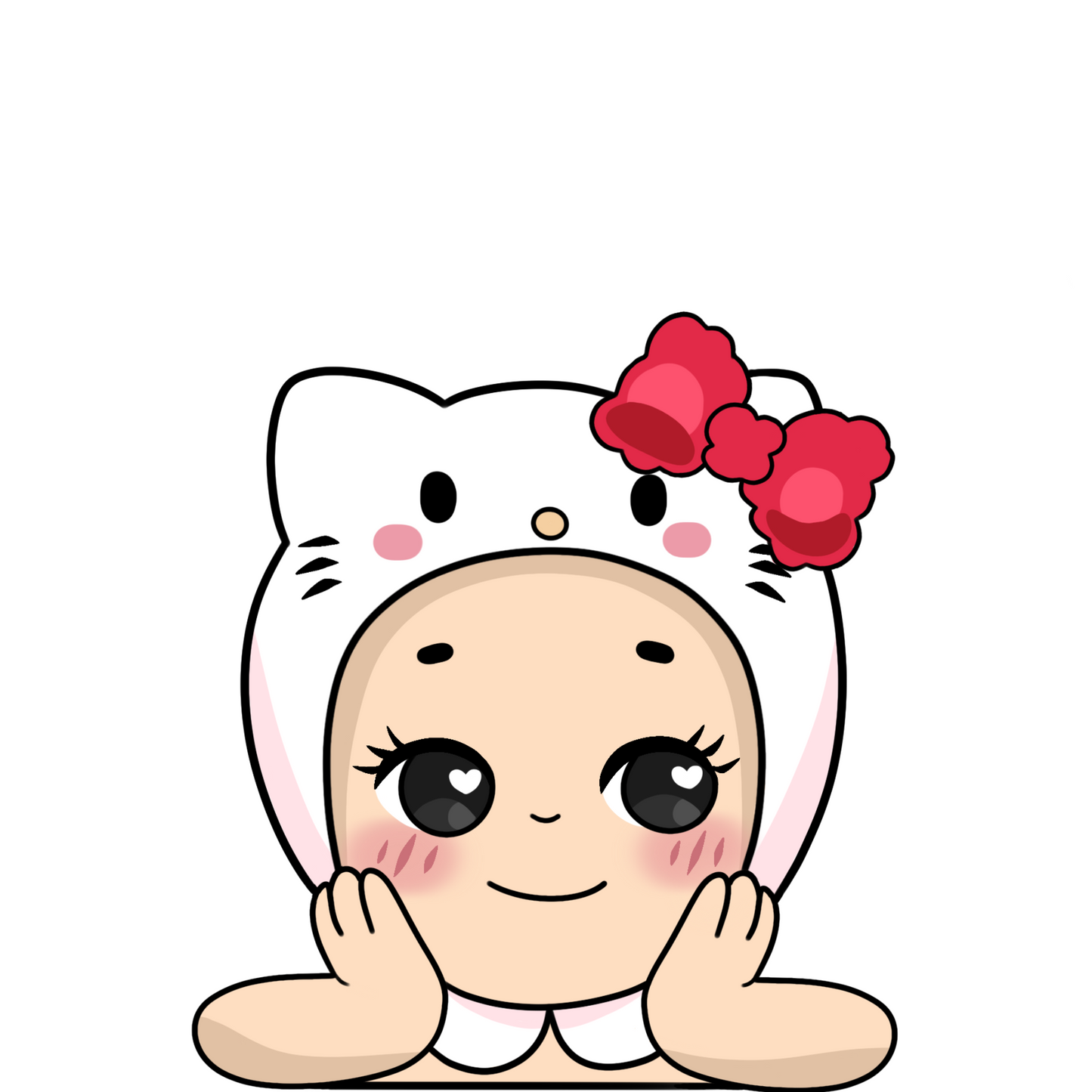 Hello Kitty Angel Peeker