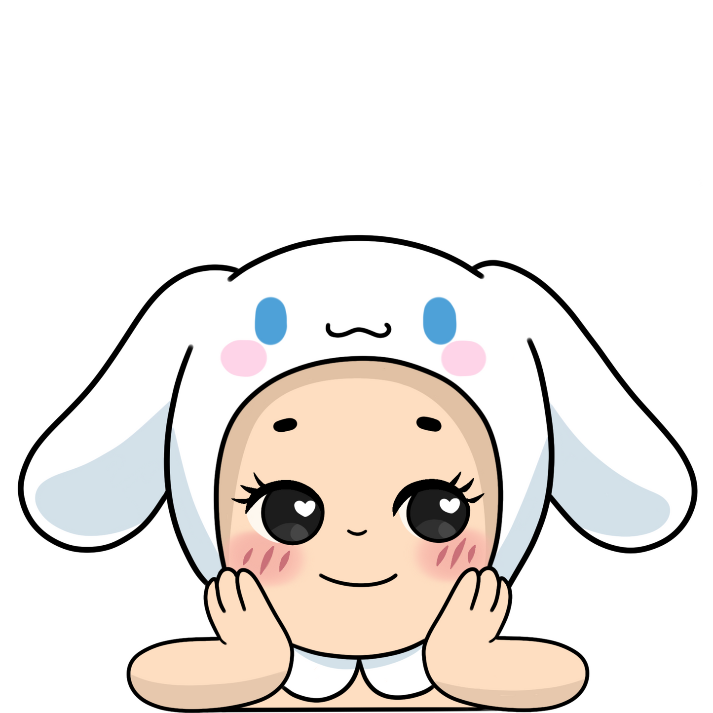 Cinnamoroll Angel Peeker