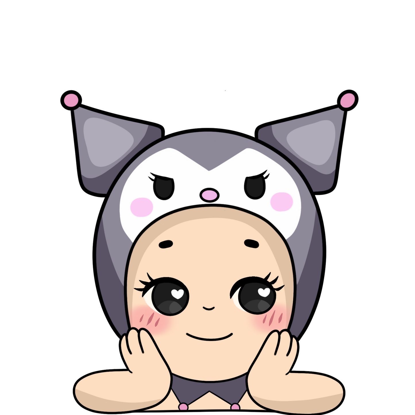 Kuromi Angel Peeker