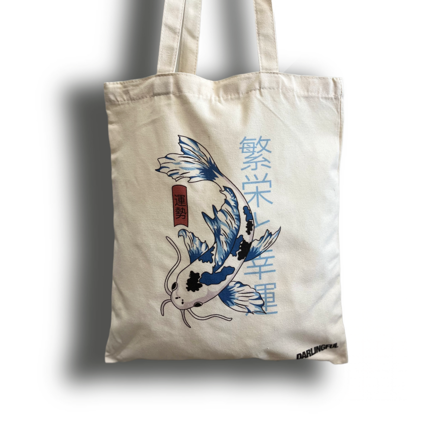 Koi Fish Tote Bag