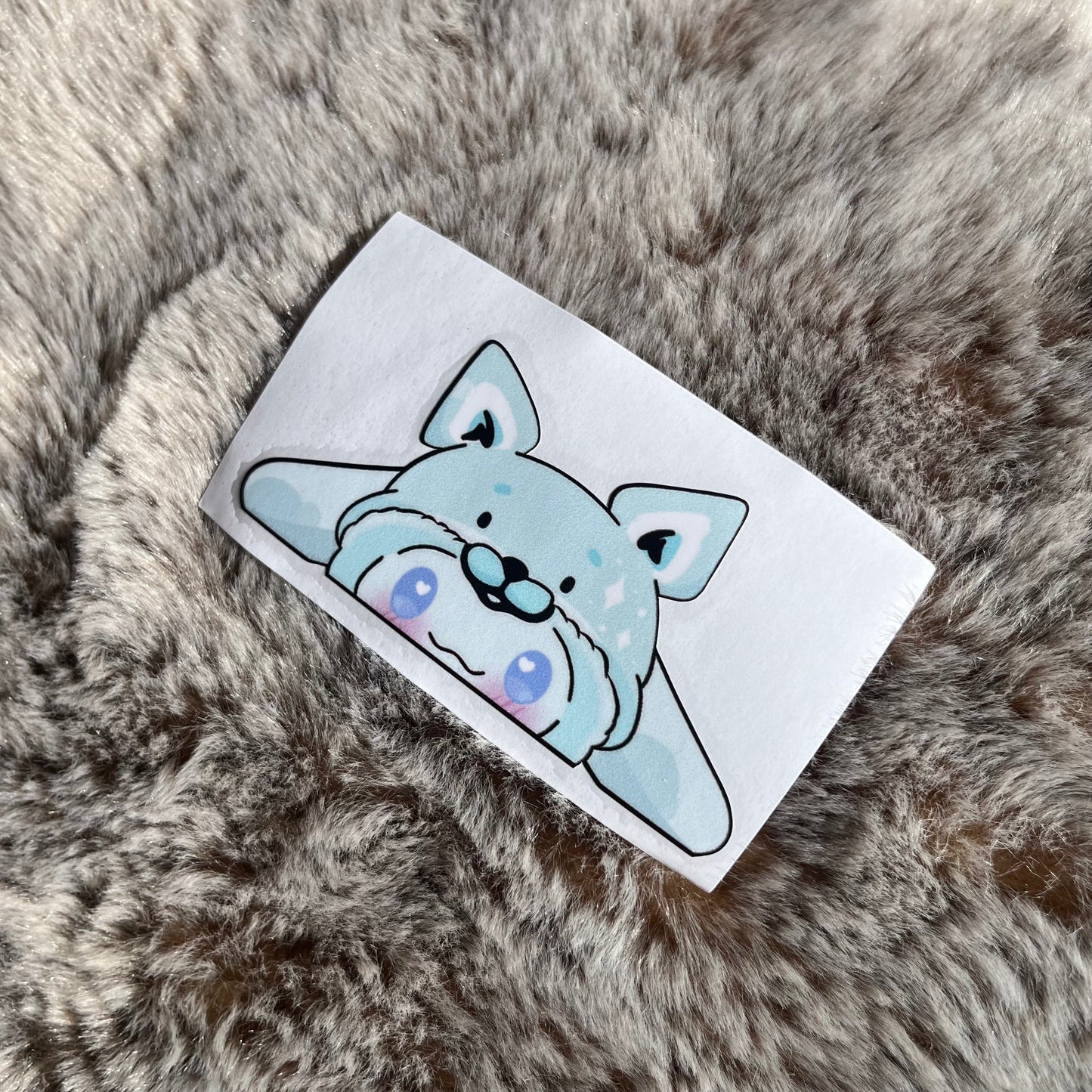 Fluffy Cinnamoroll Peeker