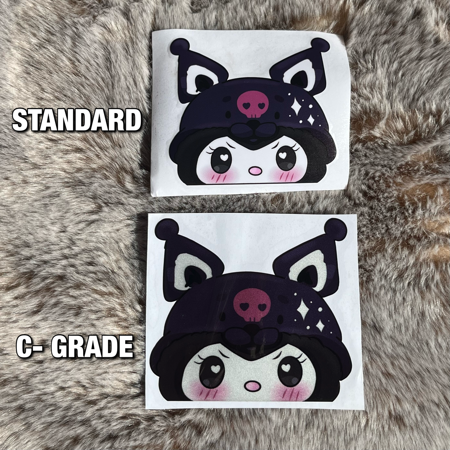 Fluffy Kuromi Peeker
