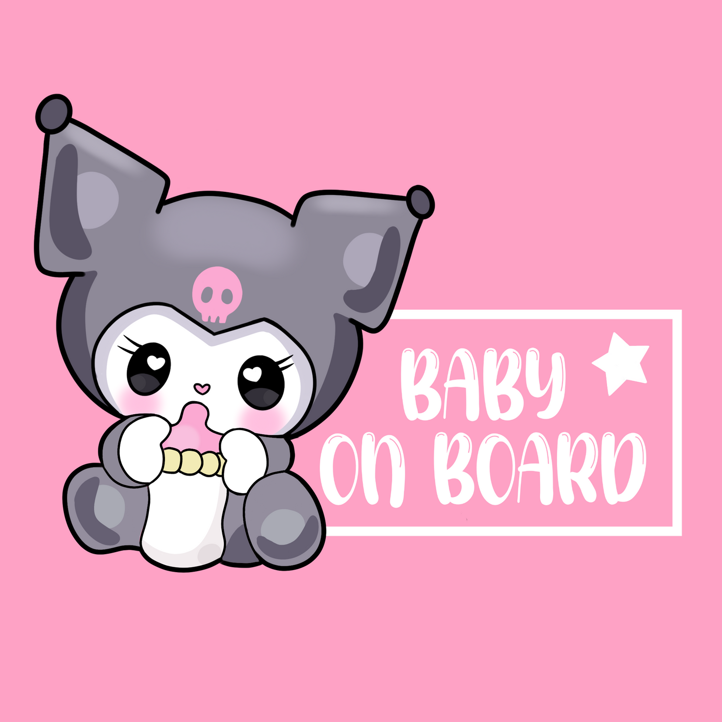 ‘Kuromi’ Baby on Board