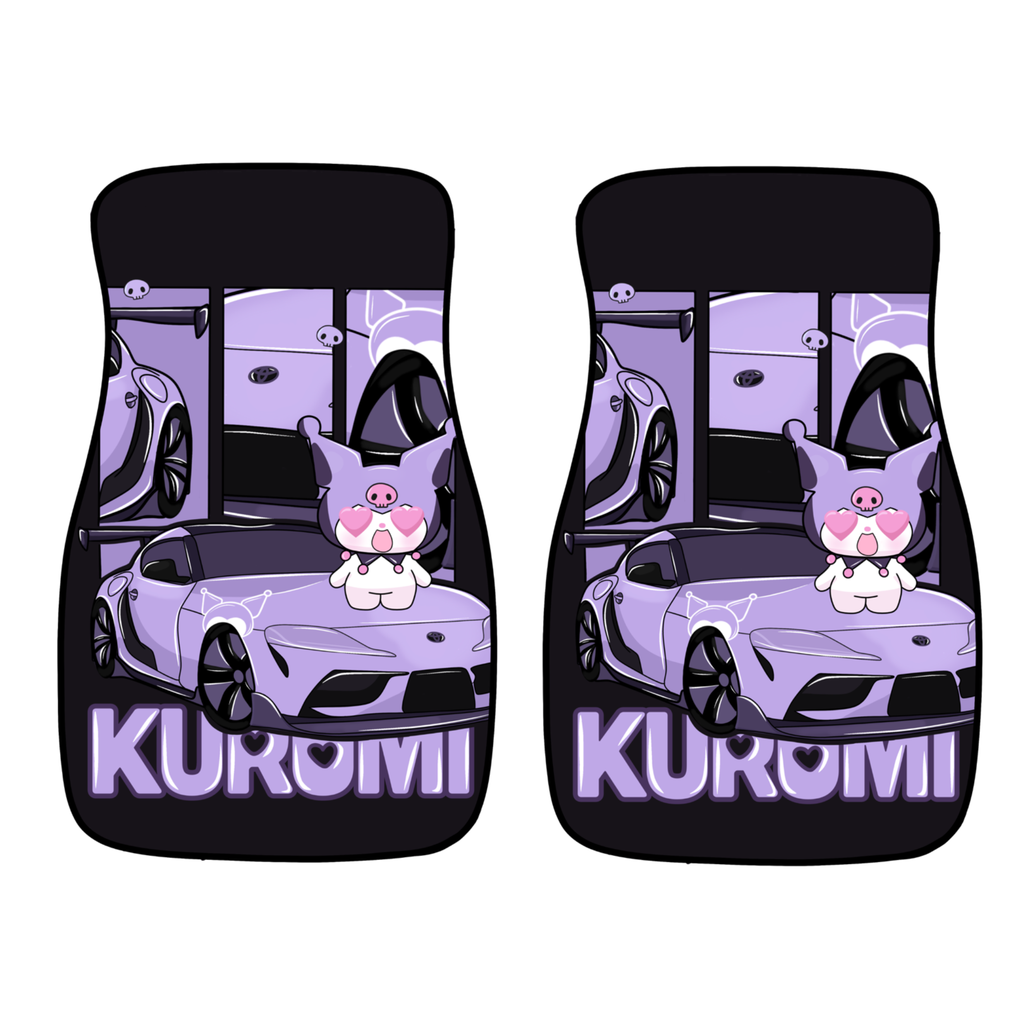 くるみガーランド Racer Kuro Car Mat – darlingful
