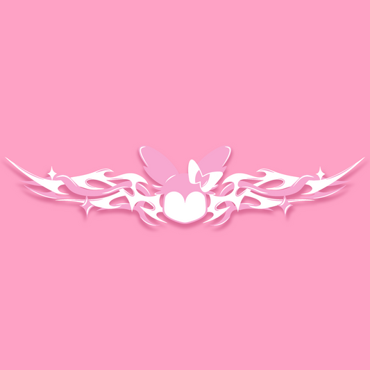 Cyber Fairy Dog Decal