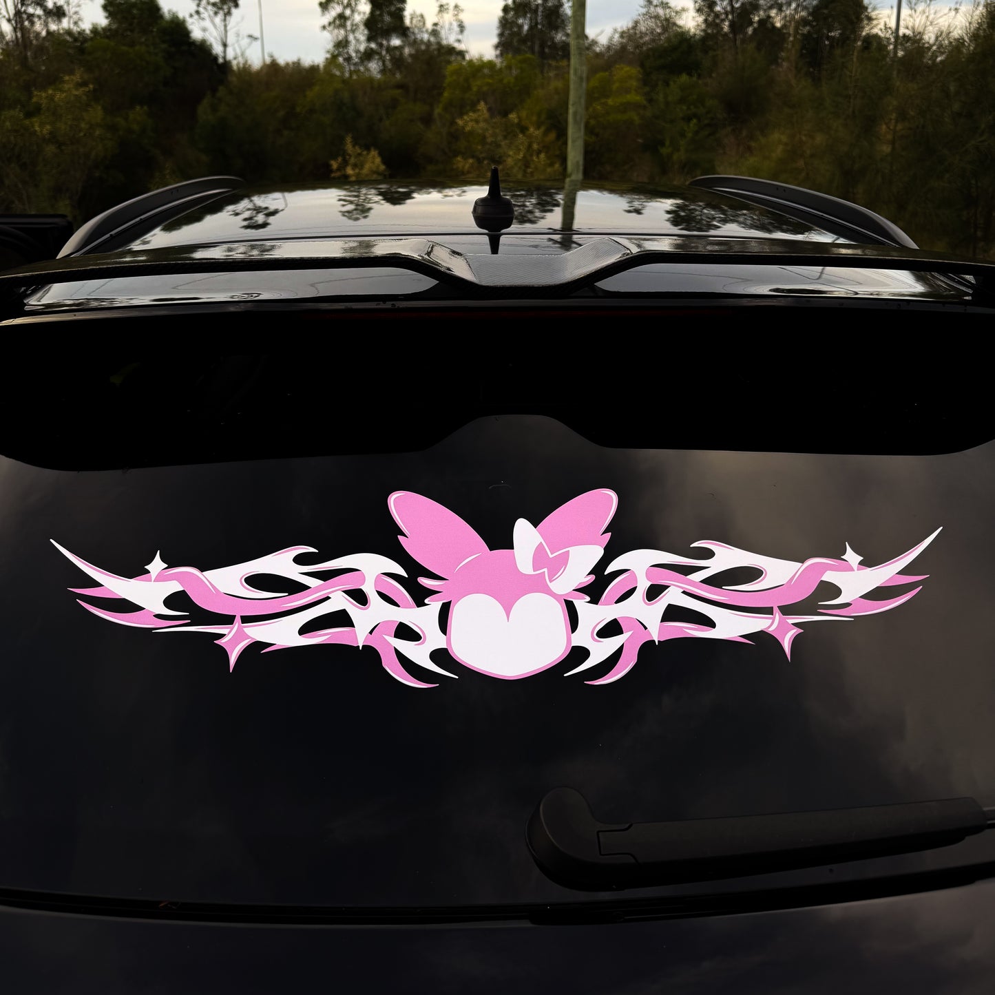 Cyber Fairy Dog Decal