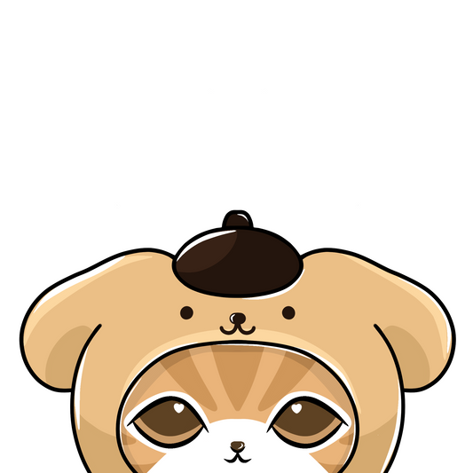 Mofu x Purin Peeker