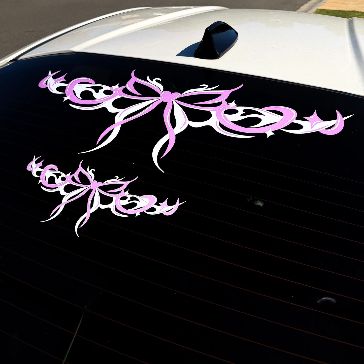 Cyber Ribbon Decal