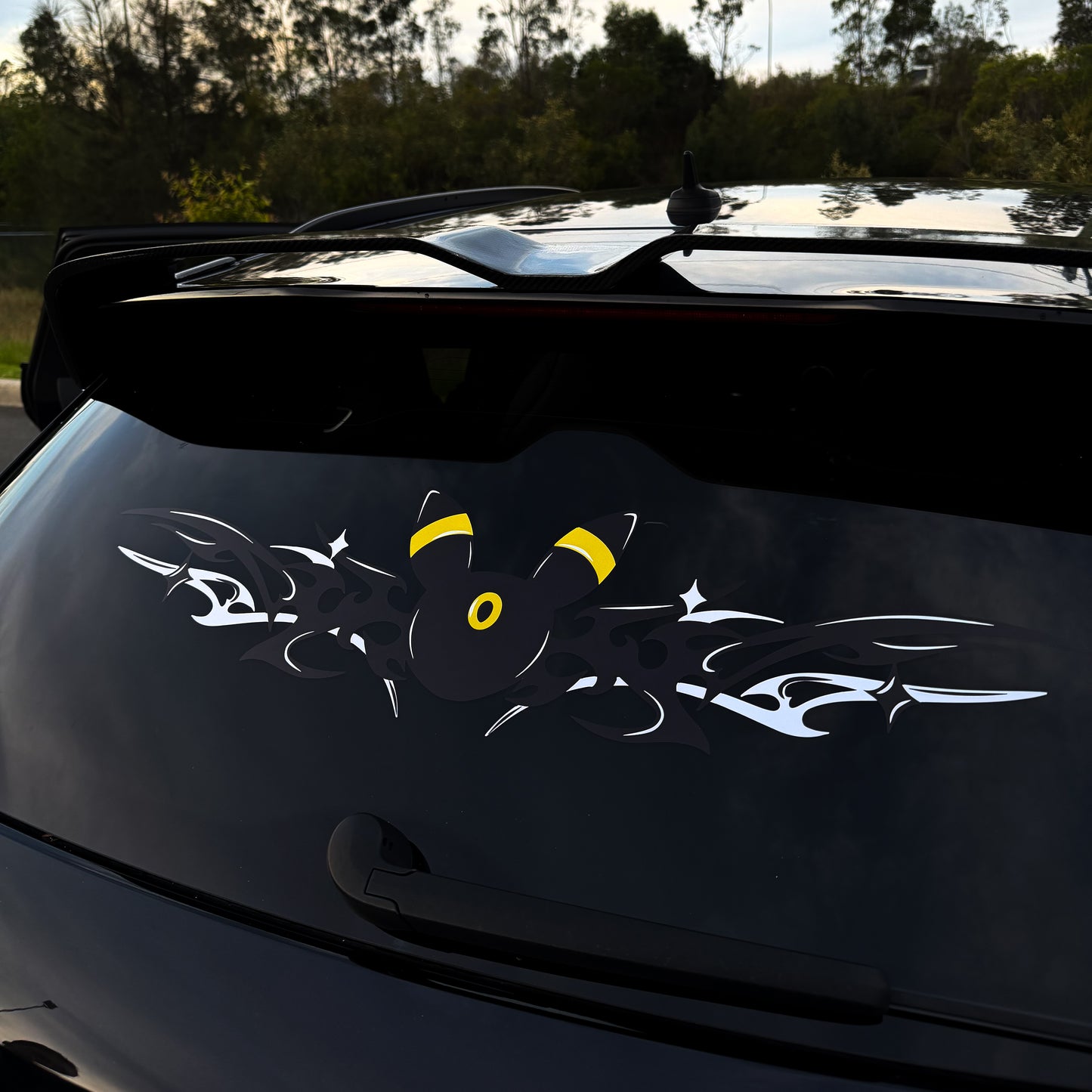 Cyber Shadow Dog Decal