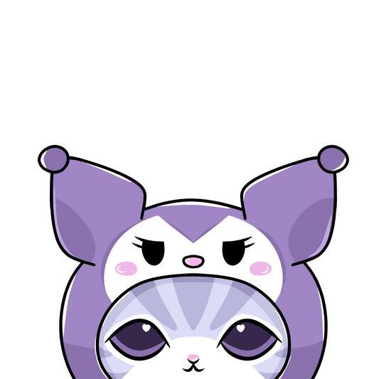 Mofu x Kuro Peeker