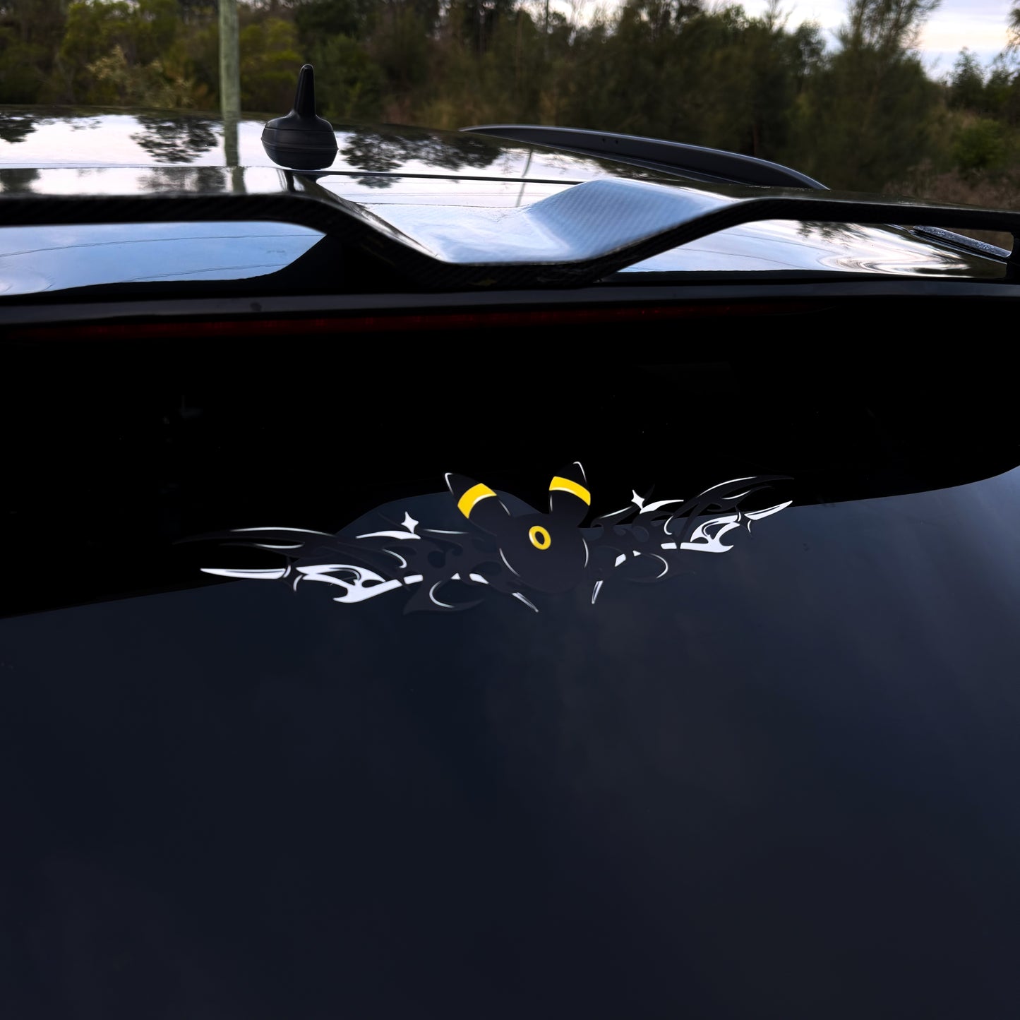 Cyber Shadow Dog Decal