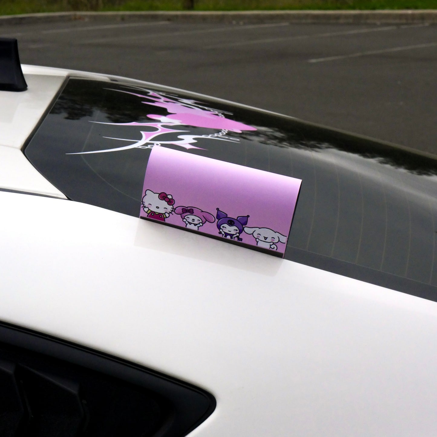 Hi Kitty & Friends Car Tag