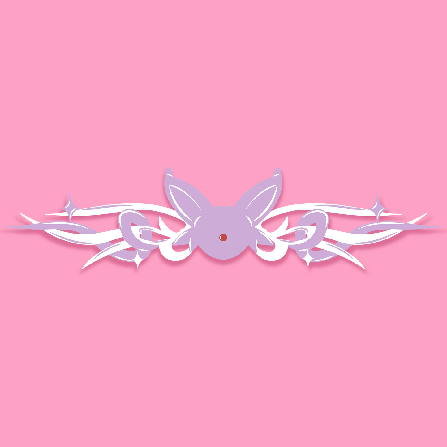 Cyber Magic Cat Decal
