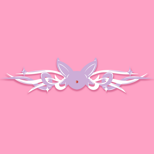 Cyber Magic Cat Decal