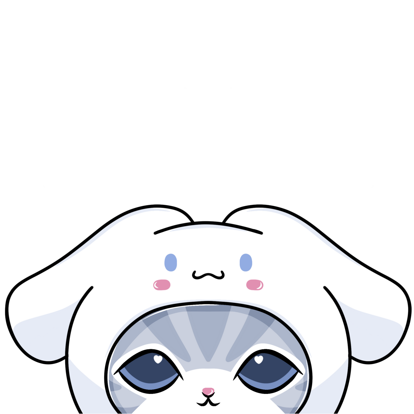 Mofu x Cinna Peeker