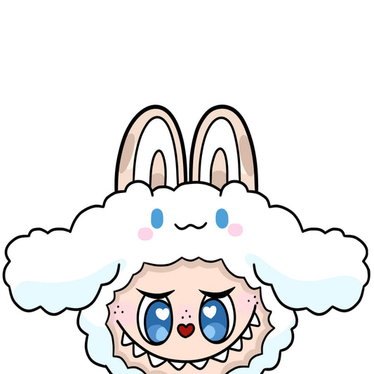 Cinnamoroll Labubu Peeker