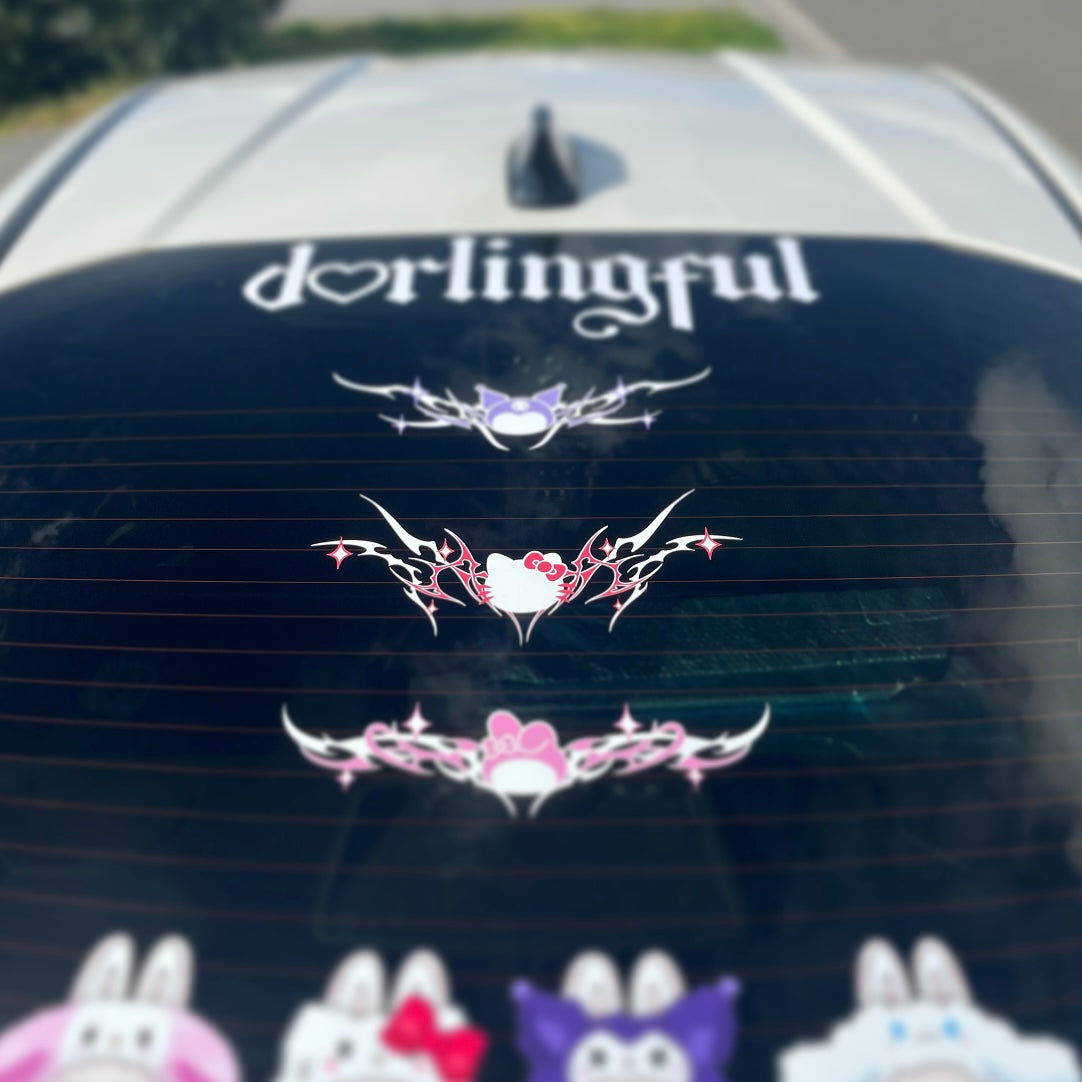 Cyber Hello Kitty Decal
