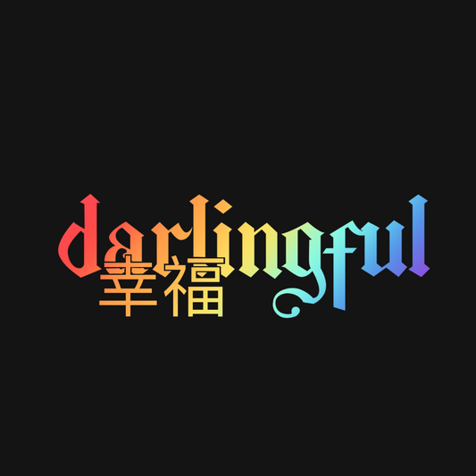 ‘Darlingful x Happiness’ Holographic Banner