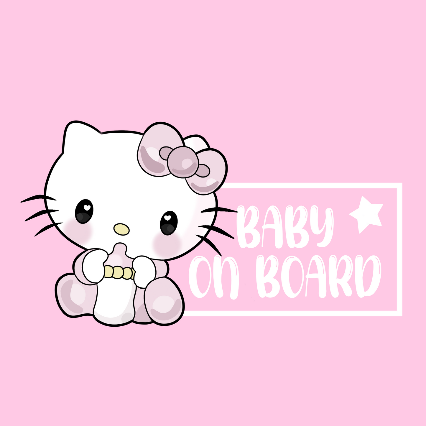 ‘Hello Kitty’ Baby on Board