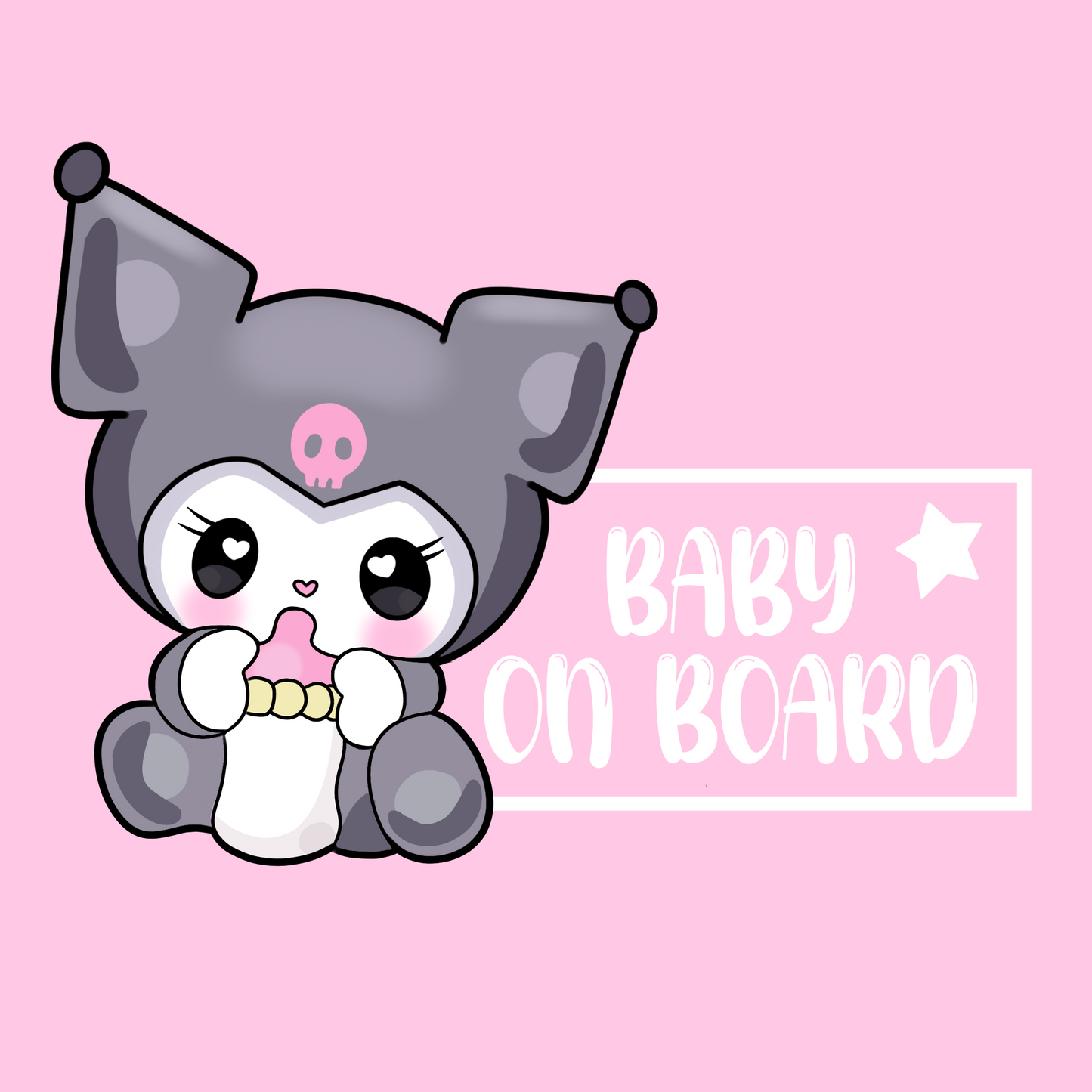 ‘Kuromi’ Baby on Board