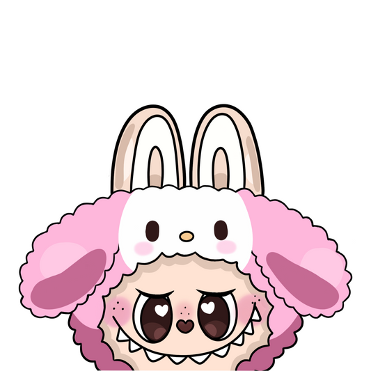 My Melody Labubu Peeker
