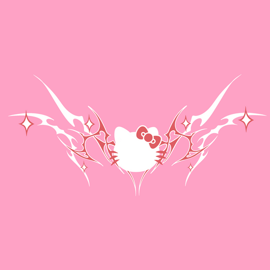 Cyber Hello Kitty Decal