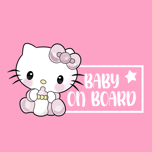 ‘Hello Kitty’ Baby on Board