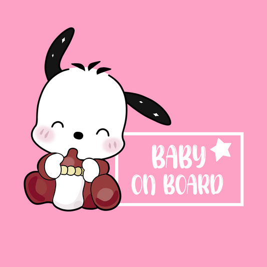 ‘Pochacco’ Baby on Board
