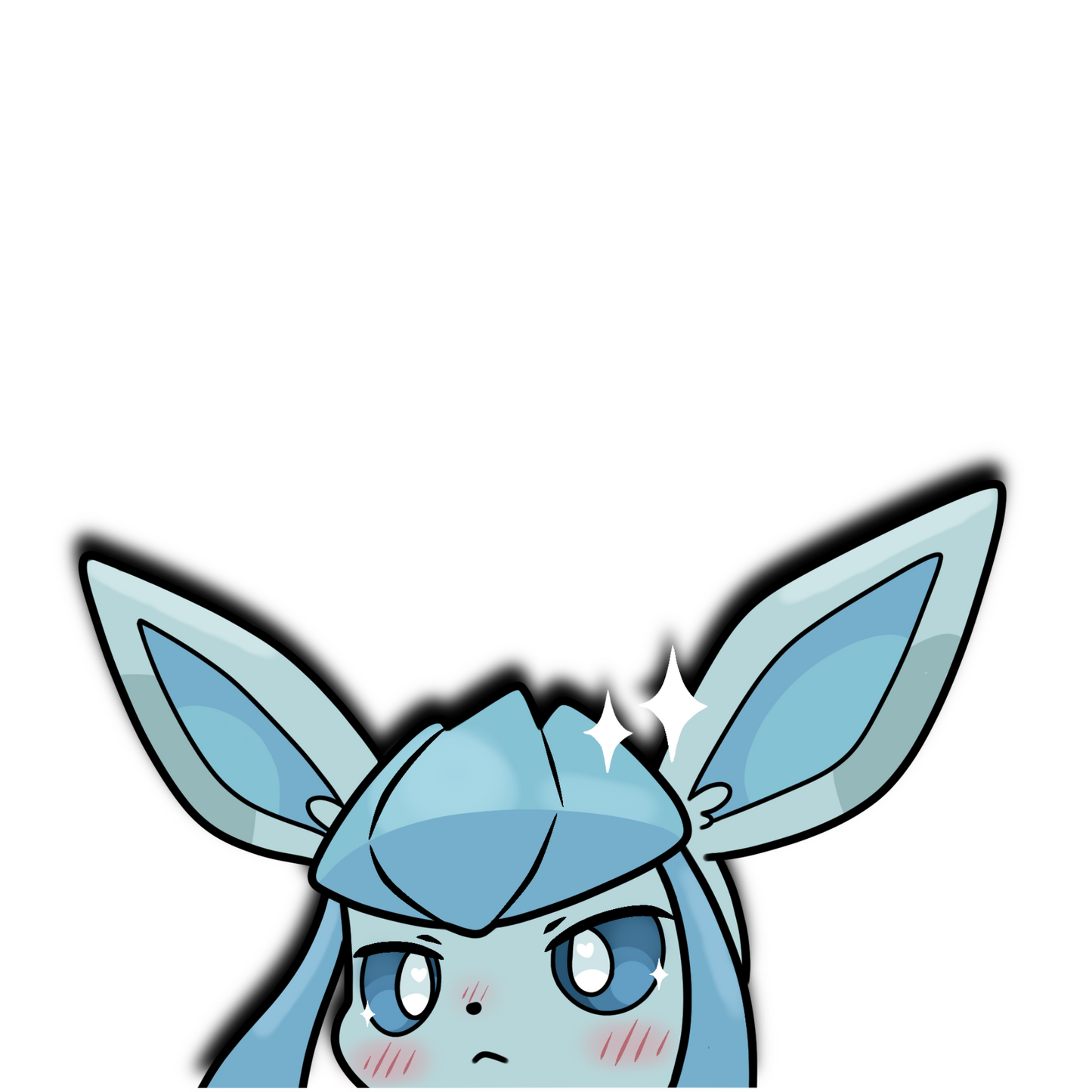 Glaceon Peeker