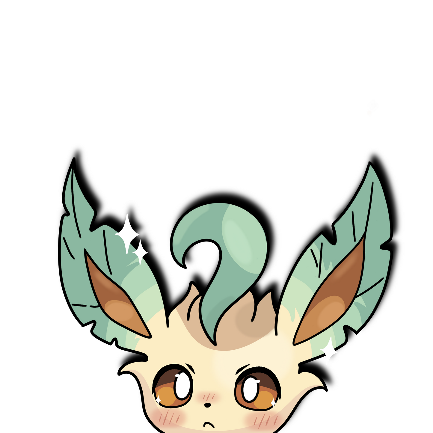 Leafeon Peeker