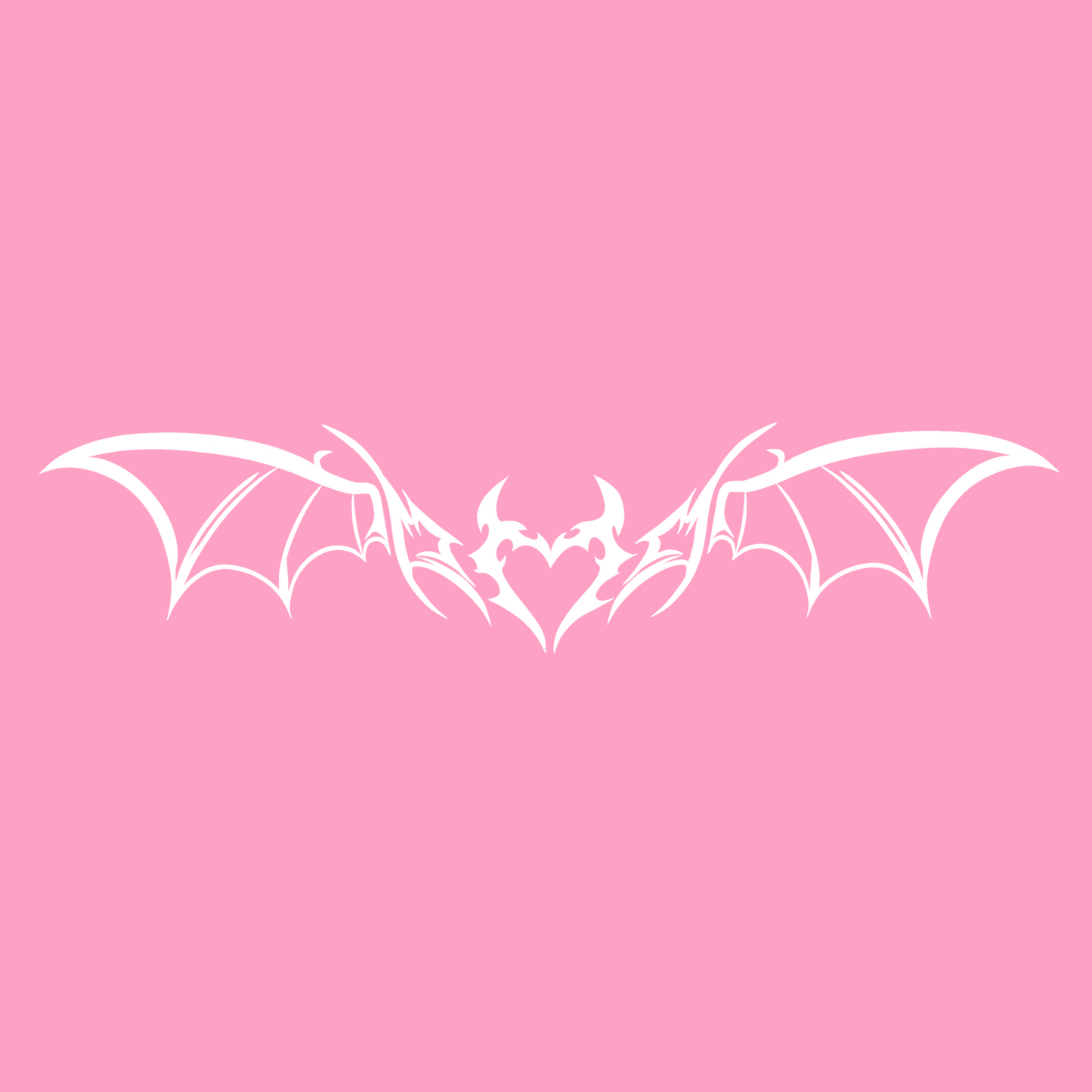 White Shadowheart Cyber Decal