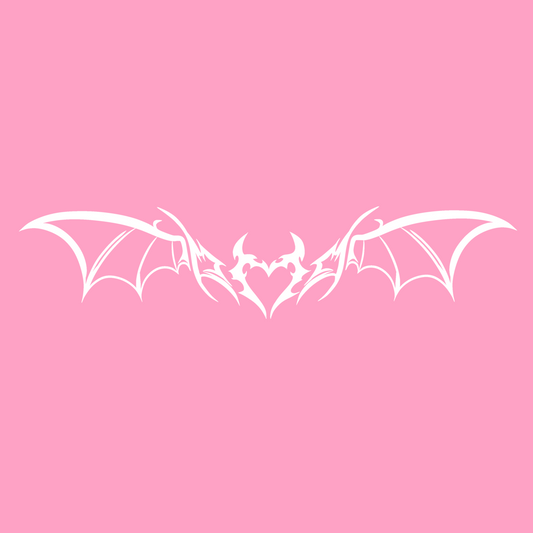 White Shadowheart Cyber Decal